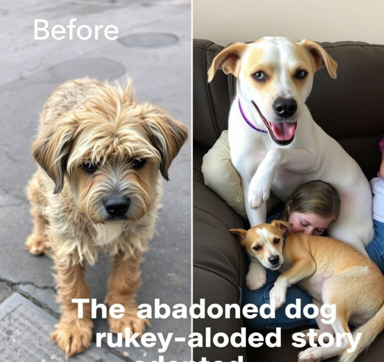 Abandoned Dog Rukey's Journey: From Street to Spoiled